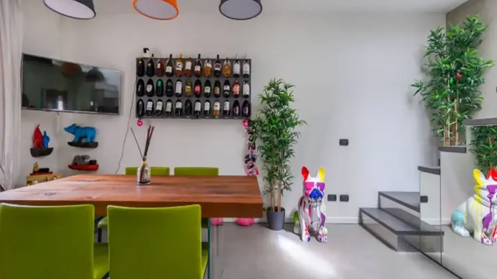 Söögituba - Luxury Penthouse with Pool in Isola, Milan