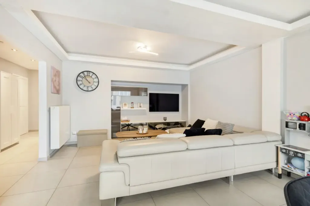 Séjour - Appartement Clé en Main avec Terrasse à Zellik