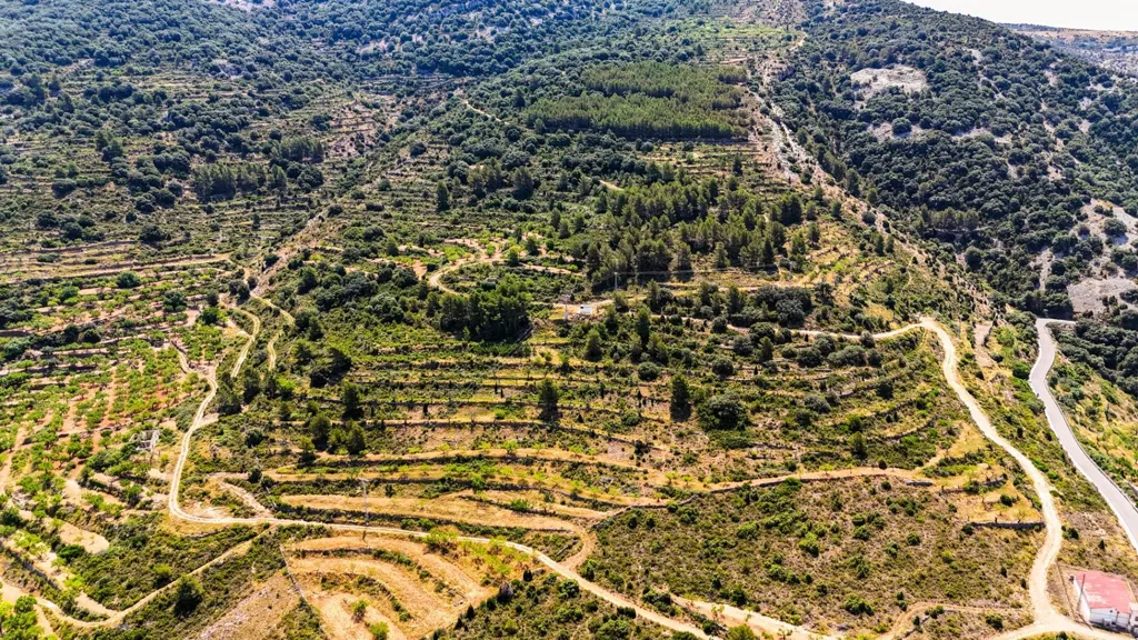 Õhuvaade - Eco-Resort Platform with DIC in Sierra Engarcerán