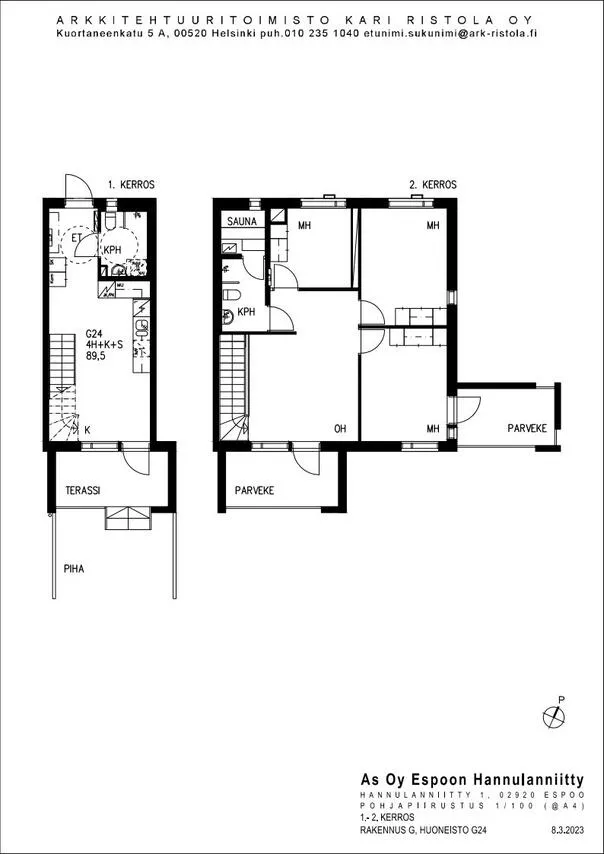 Apartment with Sauna in Espoo, Niipperi
