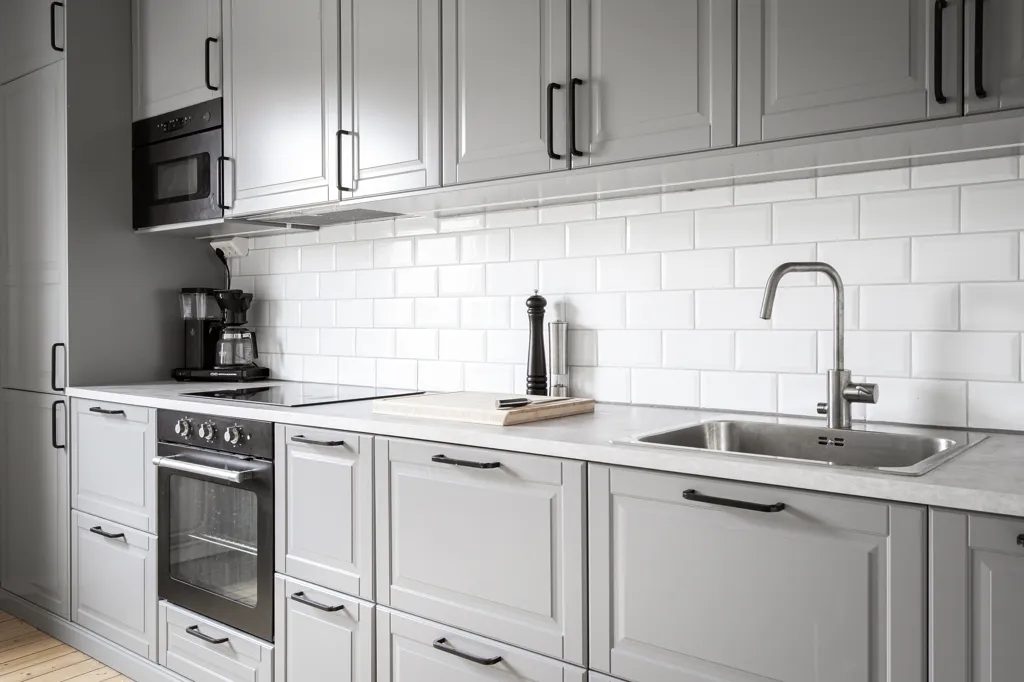 Köök - Charming Renovated Flat in Landshövdingehus, Central Location
