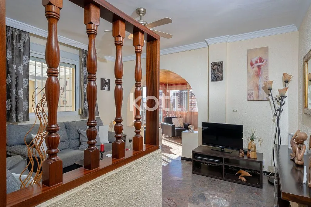 Séjour - Beachfront Apartment with Terrace in Los Boliches