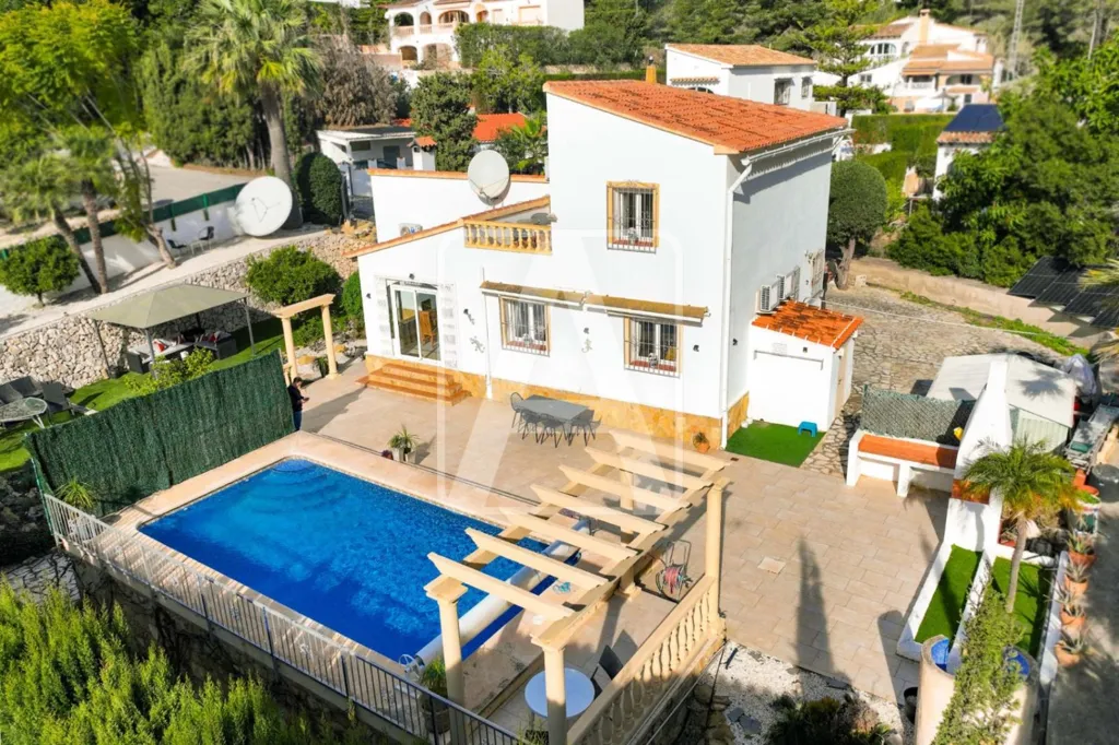 Vista aerea - Mediterranean Villa with Sea Views in Benissa Costa