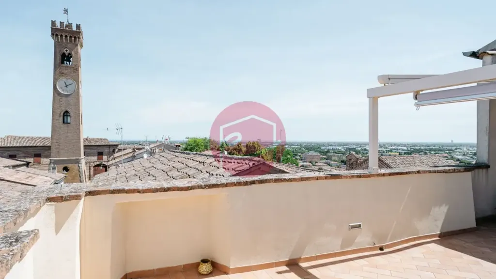 Studio with Panoramic Terrace in Santarcangelo