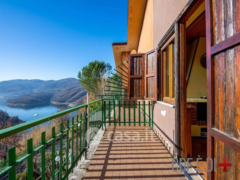 Balcón - Terraced Villa with Lake View in Rocca Sinibalda