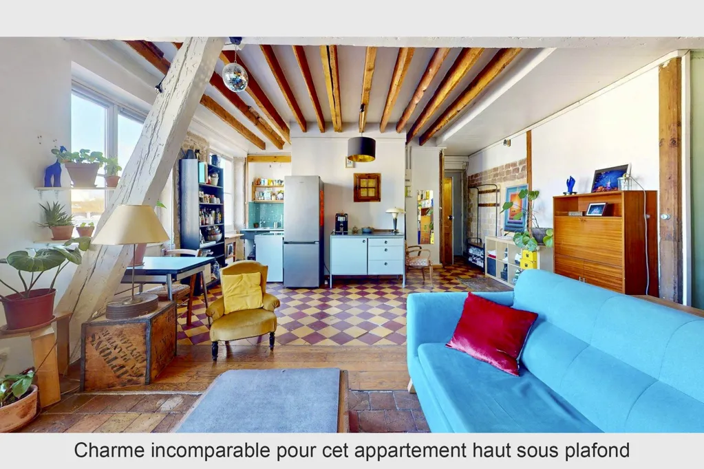 Elutuba - Charming Duplex with Rooftop View in Lyon