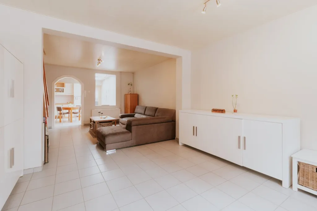 Séjour - Maison avec Jardin Urbain à Renaix