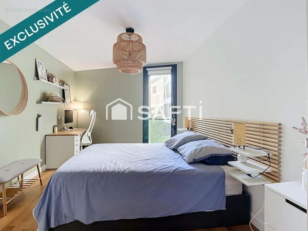 Camere da letto - Apartment with West-Facing Loggia in Paris 13th