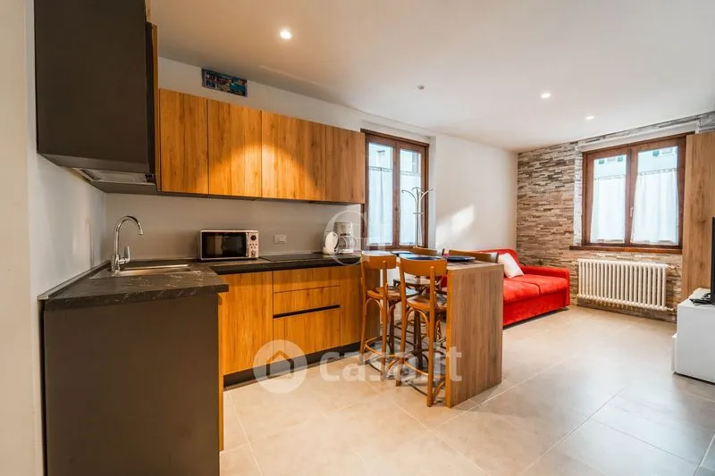 Kitchen - Centrally Located Flat with Sea View in Torbole