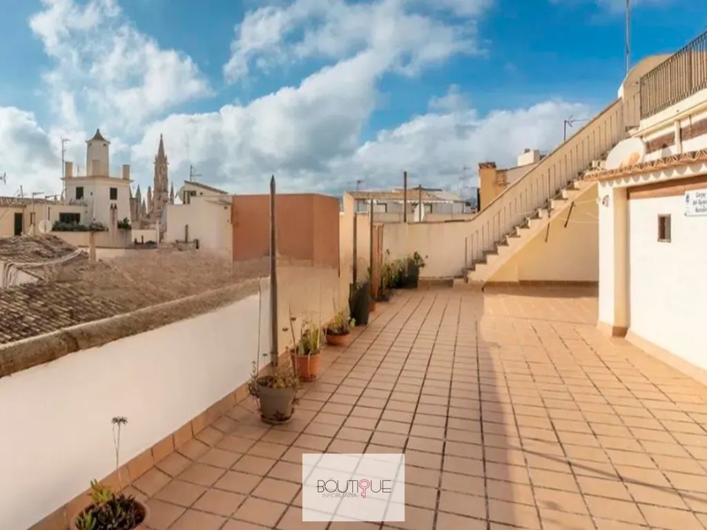 Terrasse - Renovated Apartment with Roof Terrace in Old Town Palma