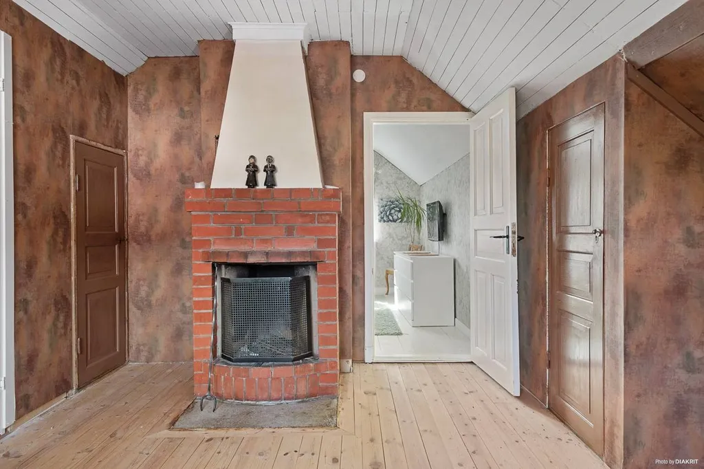Séjour - Charming Villa with Garden in Boxholm
