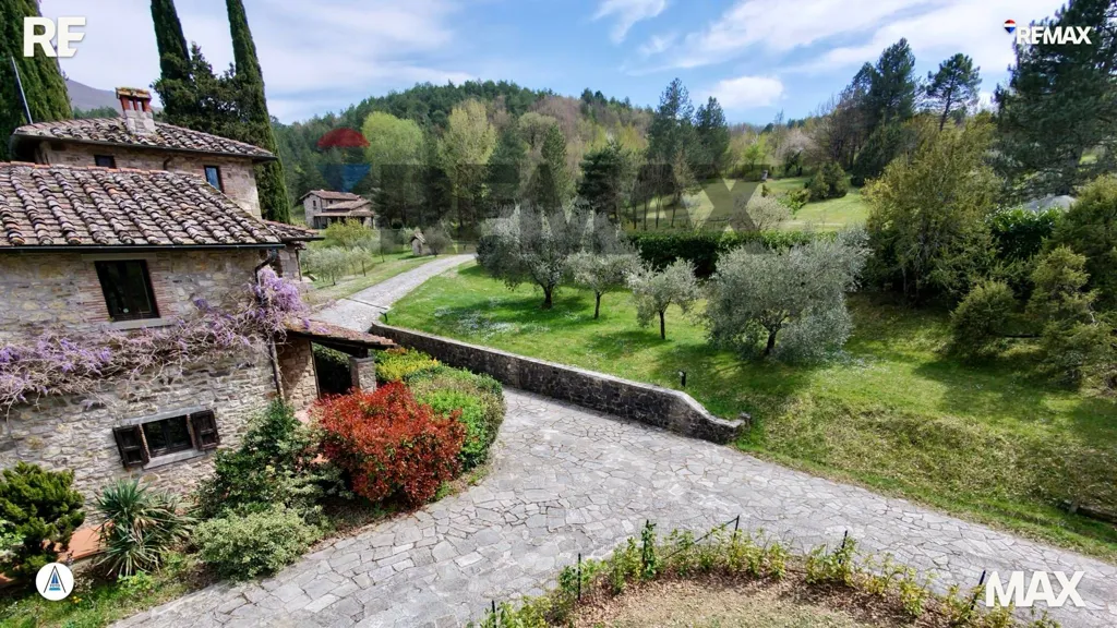 Vista aerea - Agriturismo with Pool in Chiusi della Verna