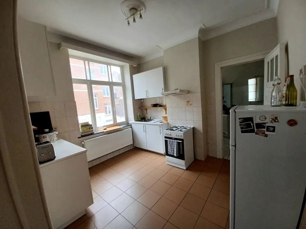 Köök - Apartment with View in Schaerbeek
