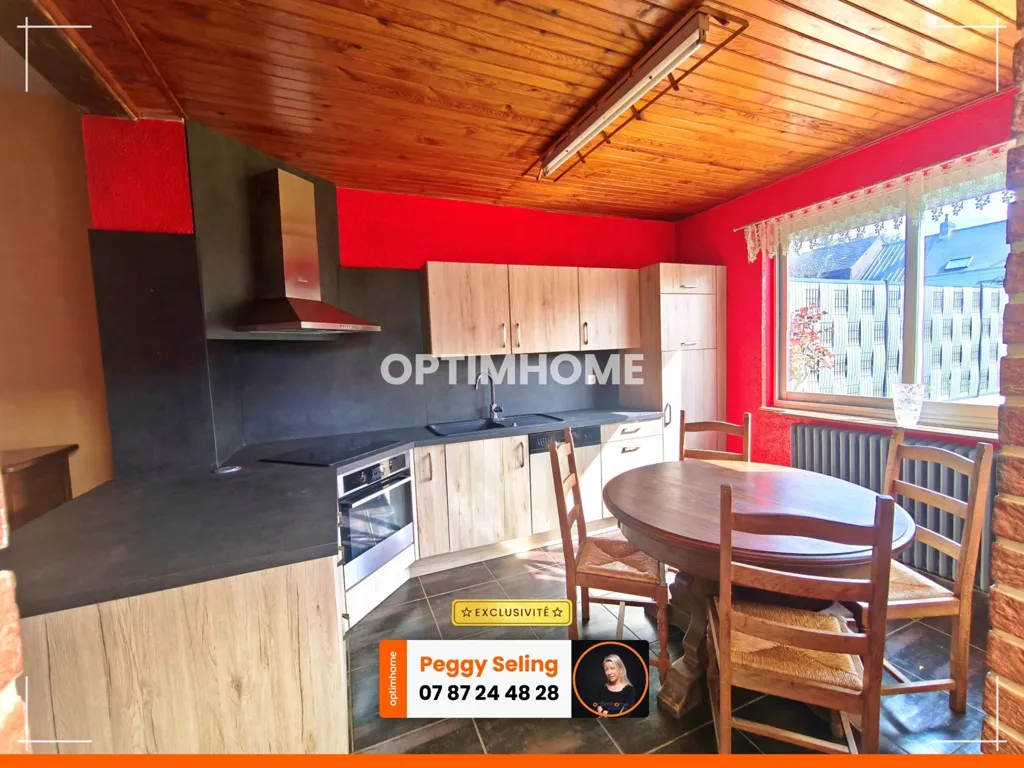 Söögituba - Semi-Detached House with Garden in Trélon