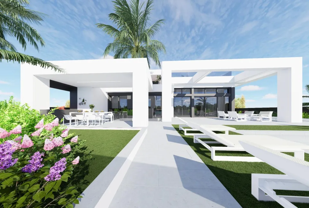 Frontline Villa with Pool in Santa Rosalía Resort