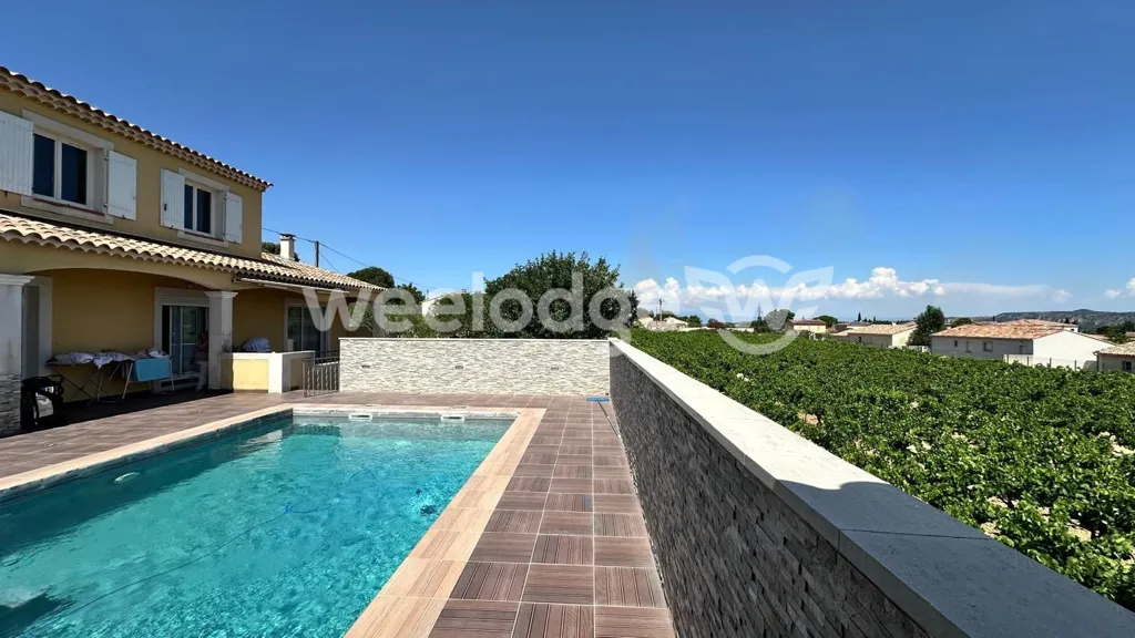 Bassein - House with Pool and View in Rochefort-du-Gard