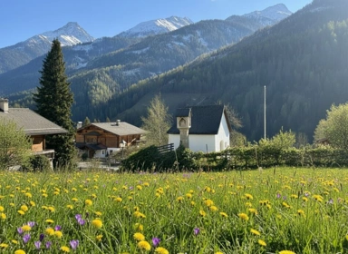 Aed - Terraced House with Mountain View in Virgen