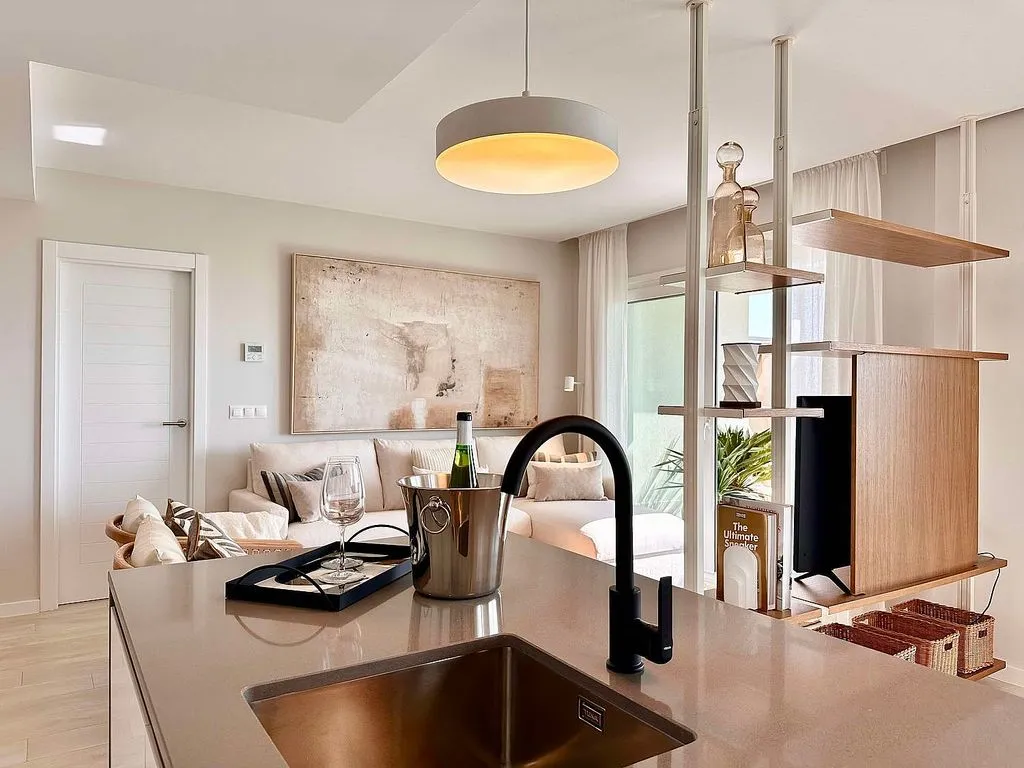 Köök - New Flat with Sea View in Isla Canela
