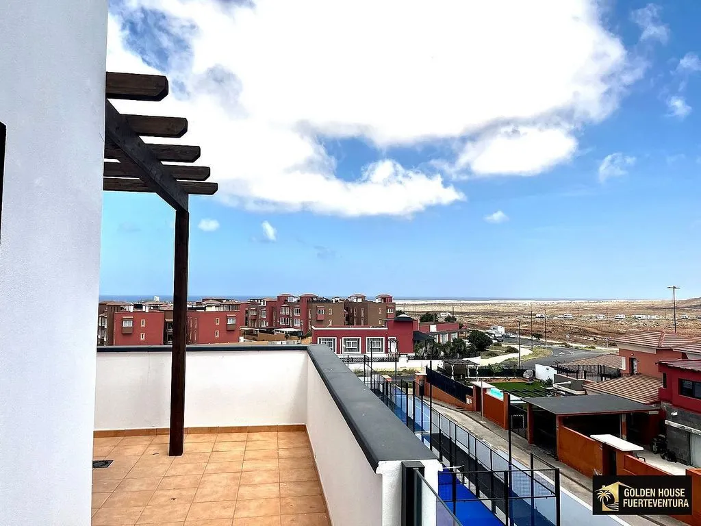 Balcon - Penthouse with Sea Views in La Oliva