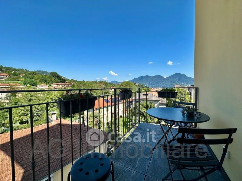 Balcony - Rear-Converted Attico with Balcony in Verbania