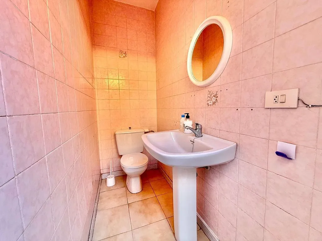 Salles de bain - Duplex with Terrace and Garden in Lo Pagán