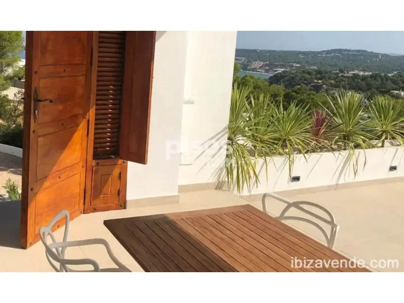 Terrace - Chalet with Private Pool in Cala Moli