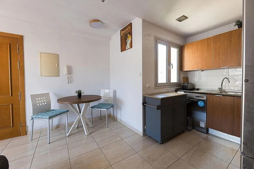 Köök - Penthouse with Large Terrace in Bonaire