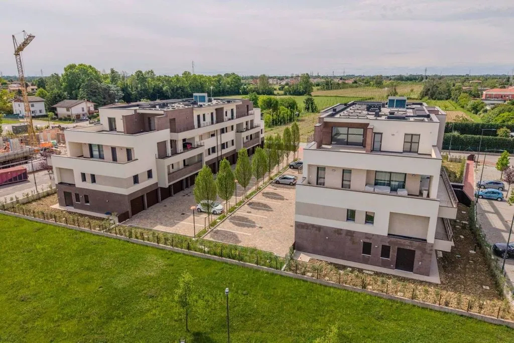 Õhuvaade - Luxury Penthouse with Terraces in Spinea