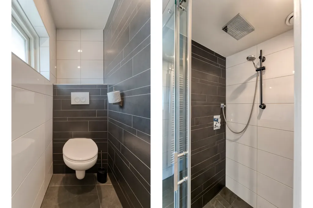 Salles de bain - Modernised Semi-detached House in Lutten