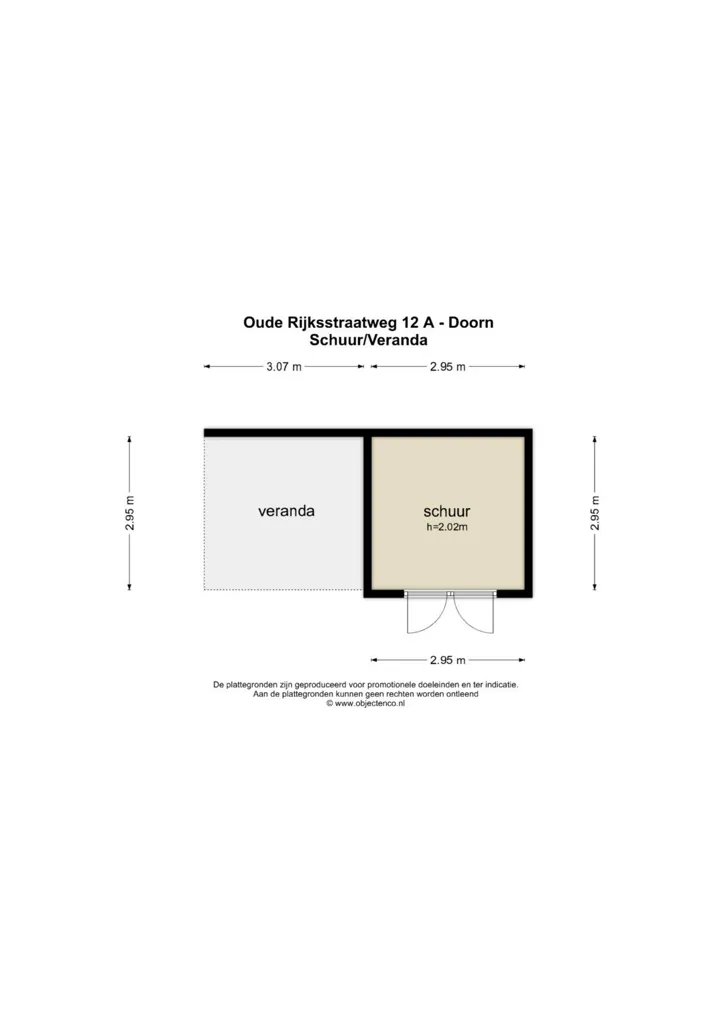Plan - Modern Half-Detached House with Garden in Doorn