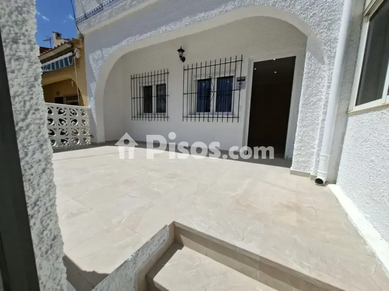 Terrace - Terraced House with Pool in La Marina