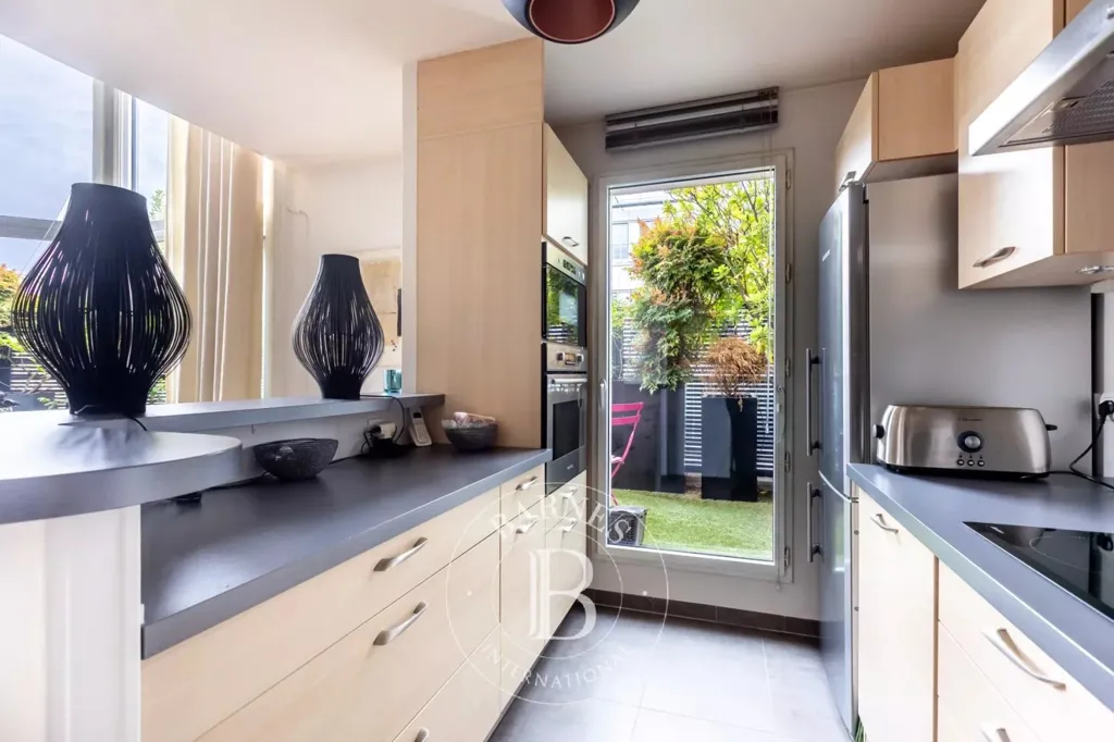 Cuisine - Appartement avec Terrasses et Parking à Boulogne Centre