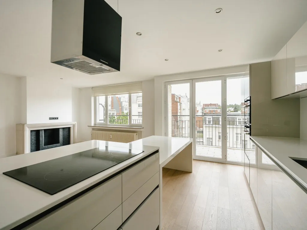Köök - Penthouse with Terrace near Bois de la Cambre, Ixelles