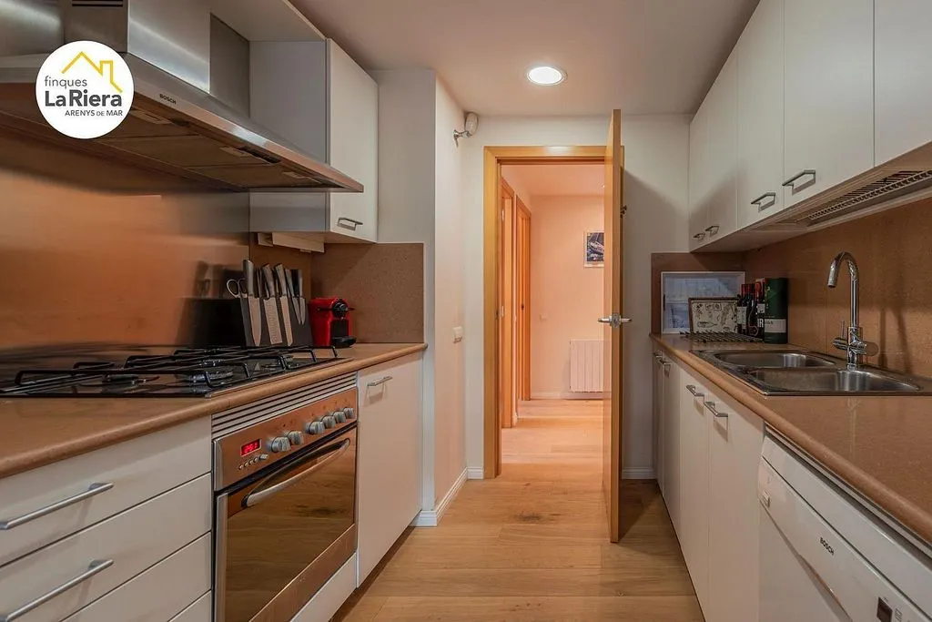 Cuisine - Ground Floor Apartment with Pool in Sant Andreu de Llavaneres