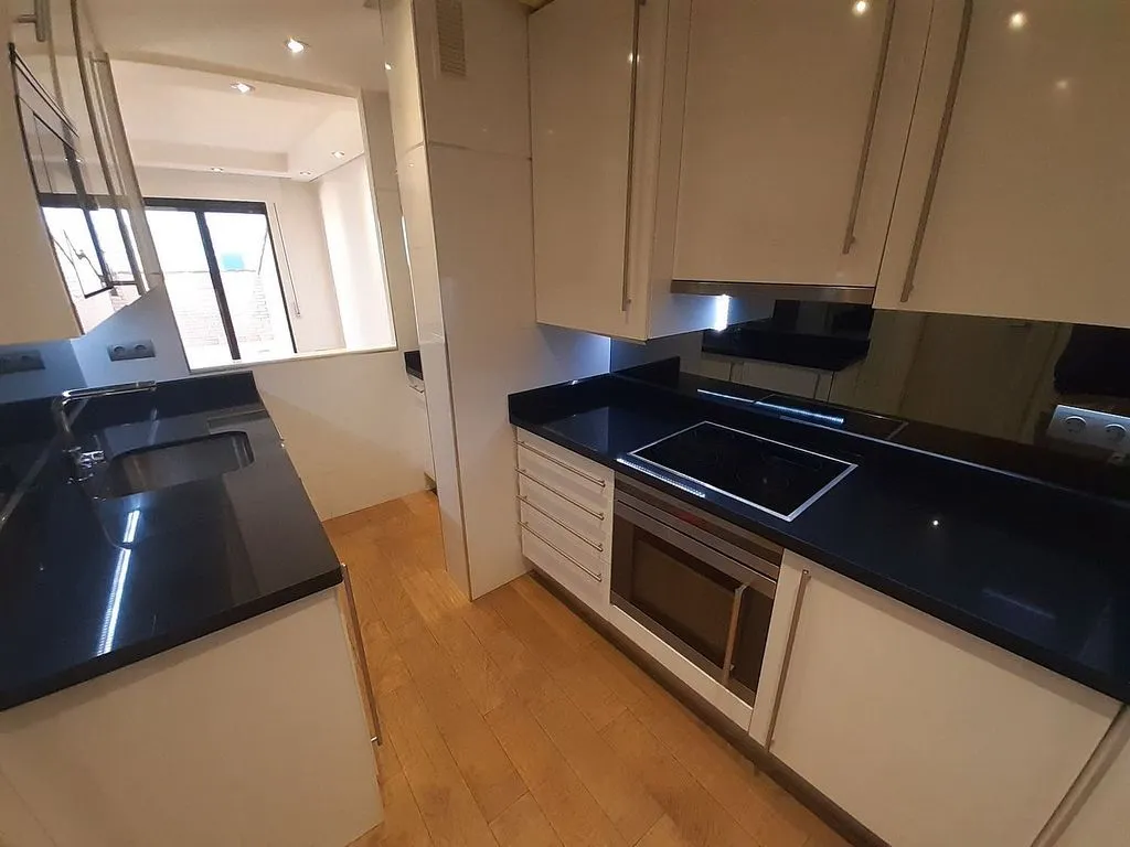 Cuisine - Apartment with Terrace in Valladolid Centre