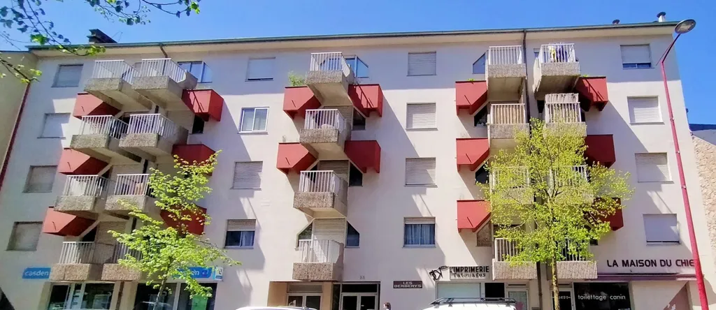 Extérieur - Appartement Meublé avec Balcon à Rodez