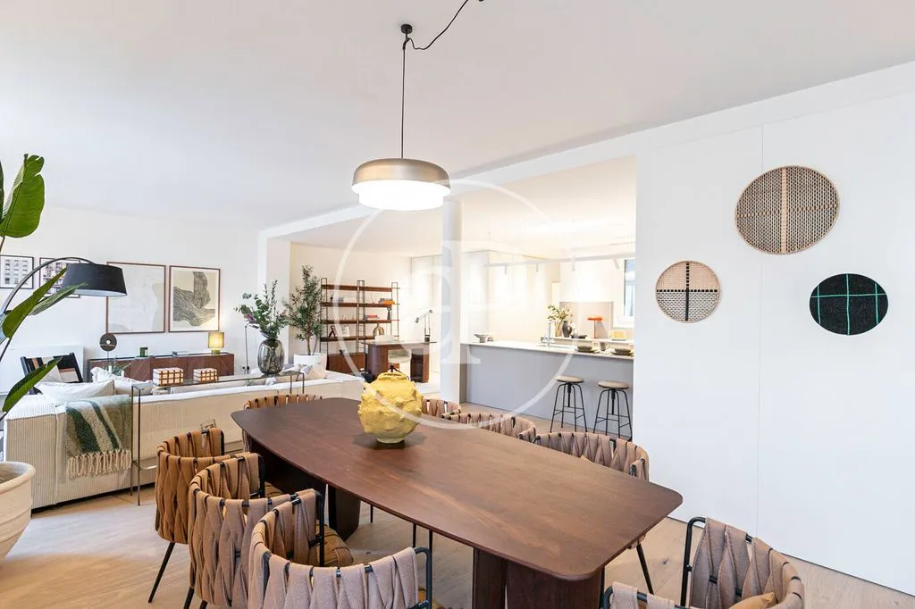 Sala da pranzo - Luxury 2-Bedroom Apartment in Eixample, Barcelona