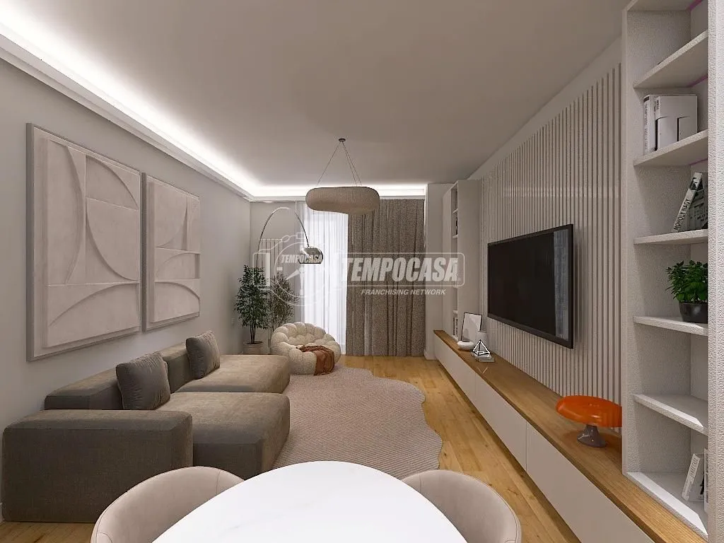 Soggiorno - Modernised 2-Bedroom in Parella, Turin