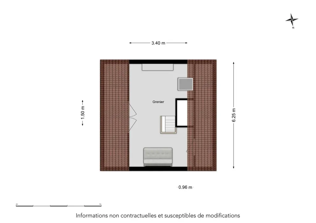 Floor Plan - Two-Faced House with Garden in Gembloux