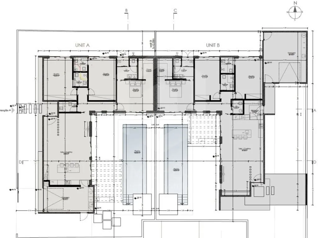 Plan - Modern Villa with Heated Pool in Azeitao
