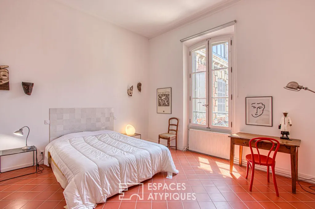 Camere da letto - Charming Apartment with Terraced Garden in Avignon