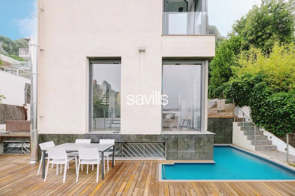 Piscina - Detached House with Pool in Vallvidrera