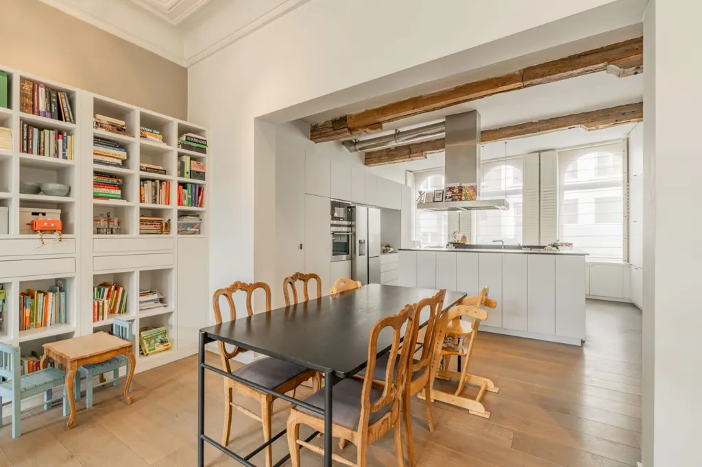 Salle à manger - Townhouse avec Piscine à Bruges