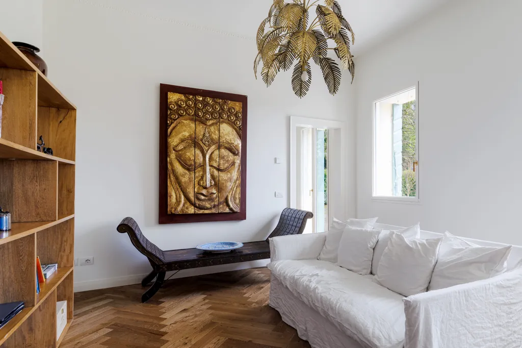 Séjour - Liberty-Style Residence with Private Park in Zero Branco