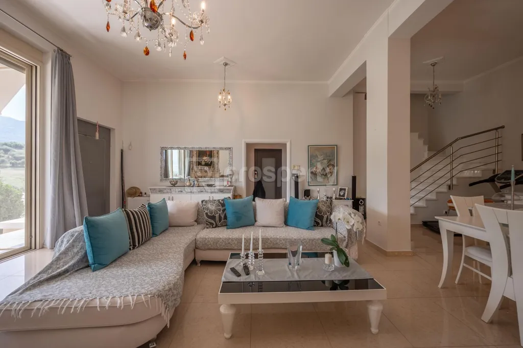 Séjour - Luxury Villa with Sea View in Paralia