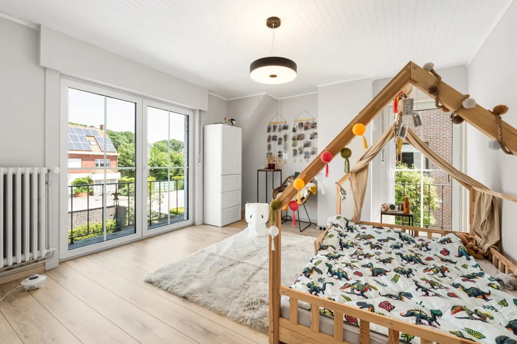 Chambres - Maison 4 Façades avec Grand Jardin à Wielsbeke