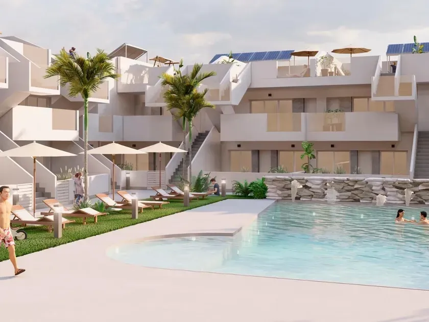 New Bungalow with Pool in Roldán, Murcia