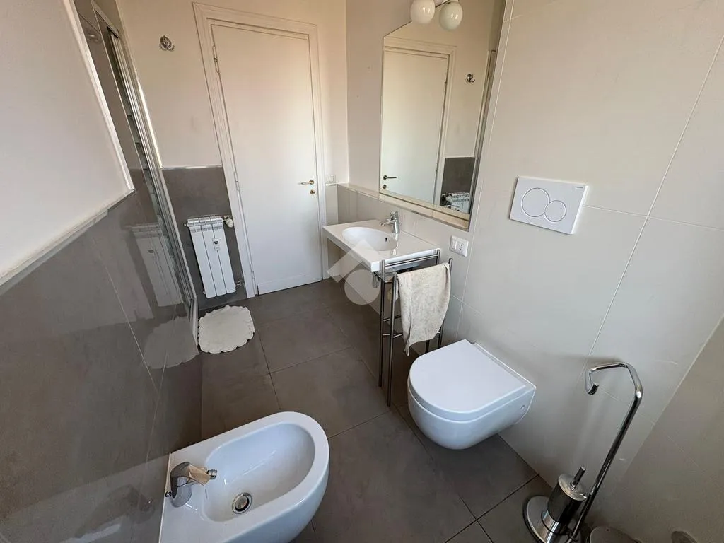 Salles de bain - 3-Bedroom Apartment with Balcony in Rome