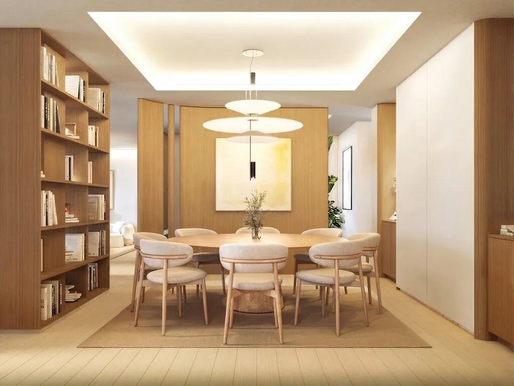 Söögituba - Luxury Apartment with City View in Madrid