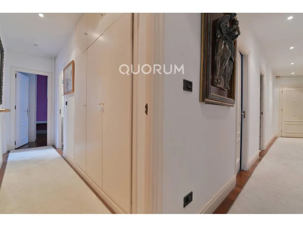 Entrée - Señorial Flat with Park Views in Abando, Bilbao